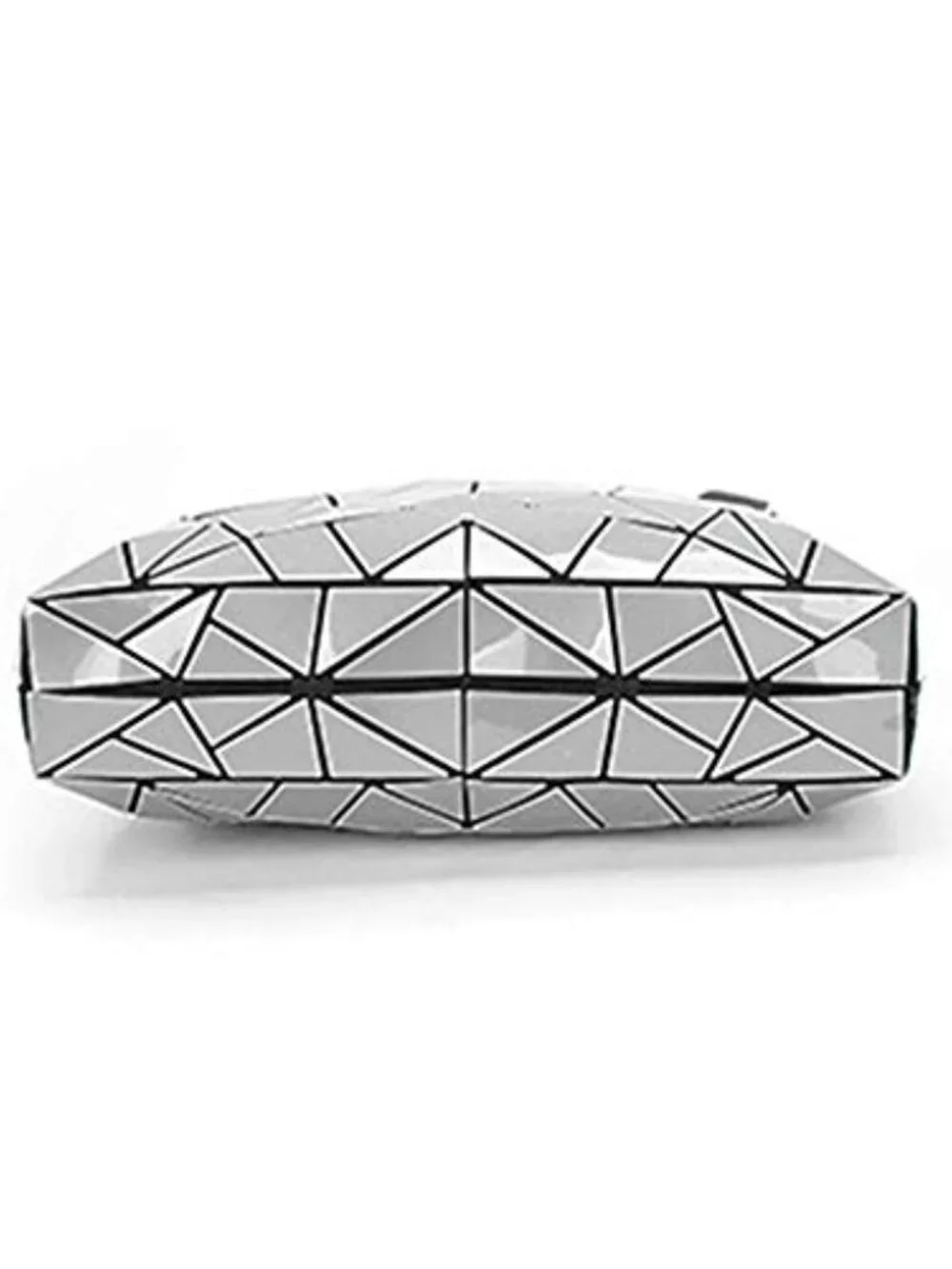 PU Leather Holographic Envelope Clutch Shoulder Bag Tote